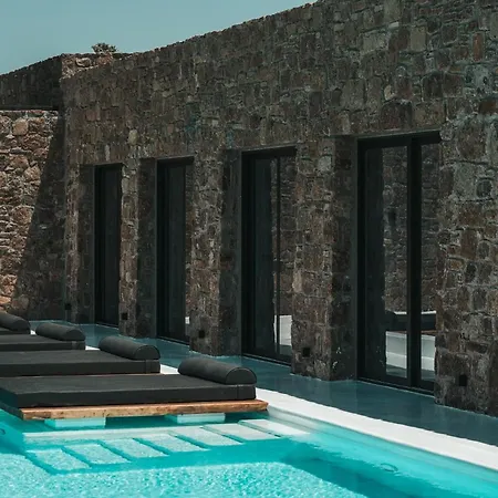 Villa Wonderful Mykonos | Rohfa | 5 Bedrooms | Unique Aegean Sea Views | Private Infinity Pool | Ftelia Beach *