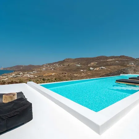 Wonderful Mykonos | Rohfa | 5 Bedrooms | Unique Aegean Sea Views | Private Infinity Pool | Ftelia Beach *