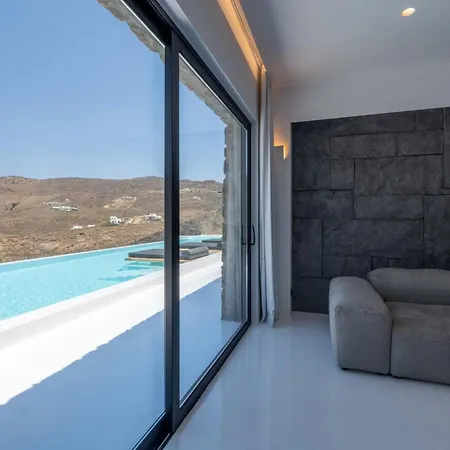 Wonderful Mykonos | Rohfa | 5 Bedrooms | Unique Aegean Sea Views | Private Infinity Pool | Ftelia Beach *