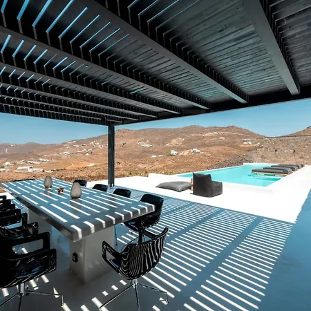 Wonderful Mykonos | Rohfa | 5 Bedrooms | Unique Aegean Sea Views | Private Infinity Pool | Ftelia Beach Villa Ano Mera
