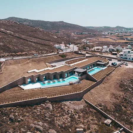 Villa Wonderful Mykonos | Rohfa | 5 Bedrooms | Unique Aegean Sea Views | Private Infinity Pool | Ftelia Beach