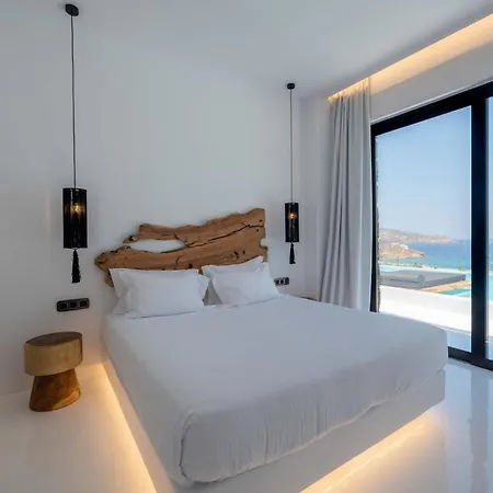 Wonderful Mykonos | Rohfa | 5 Bedrooms | Unique Aegean Sea Views | Private Infinity Pool | Ftelia Beach * Άνω Μερά